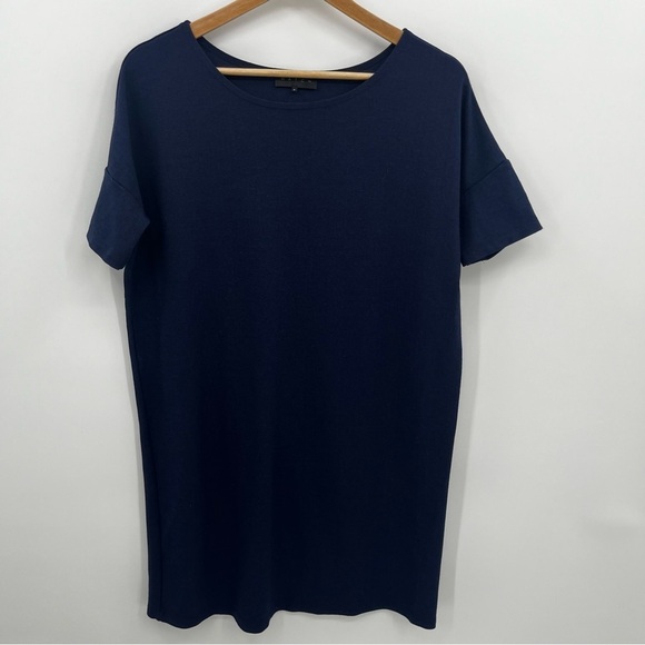 Hatch Navy Blue Jersey Knit Dress - Picture 1 of 8
